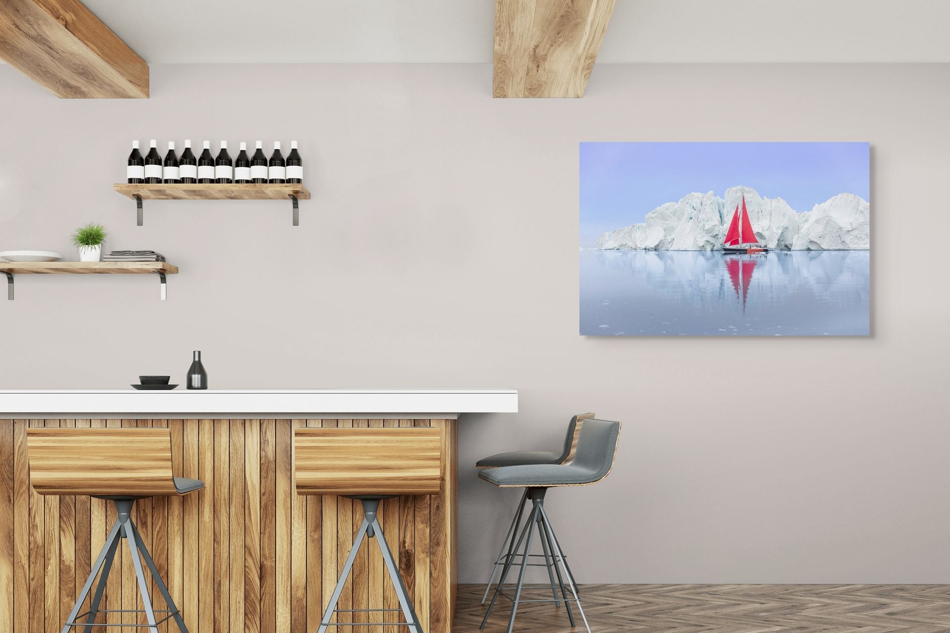 Red Sails in the Arctic Circle