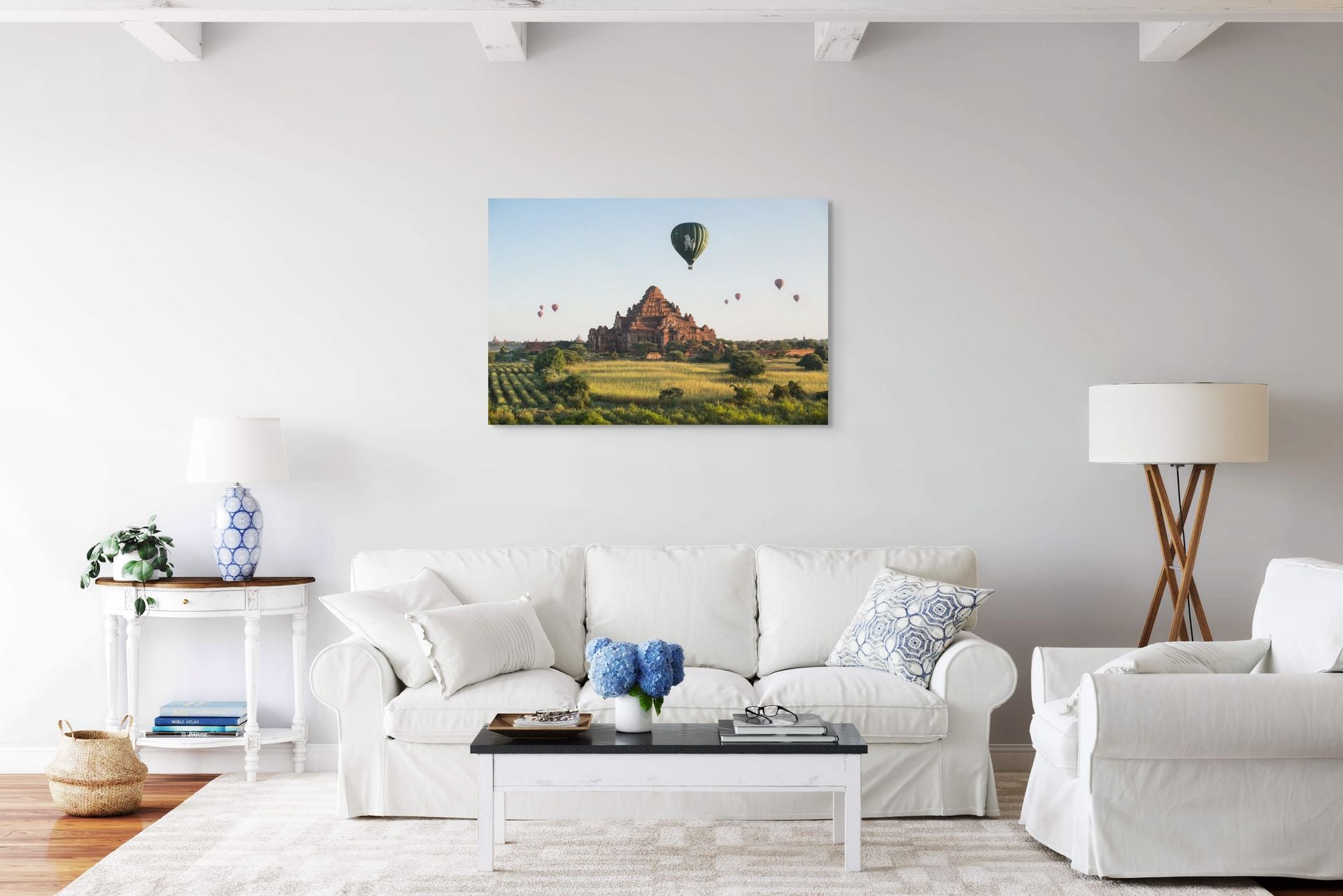 Balloons over Old Bagan