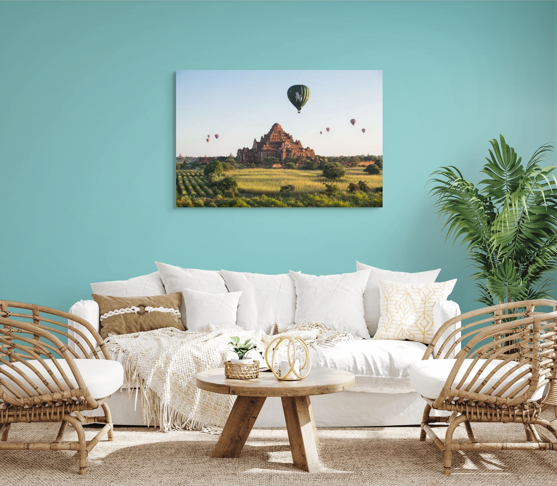 Balloons over Old Bagan