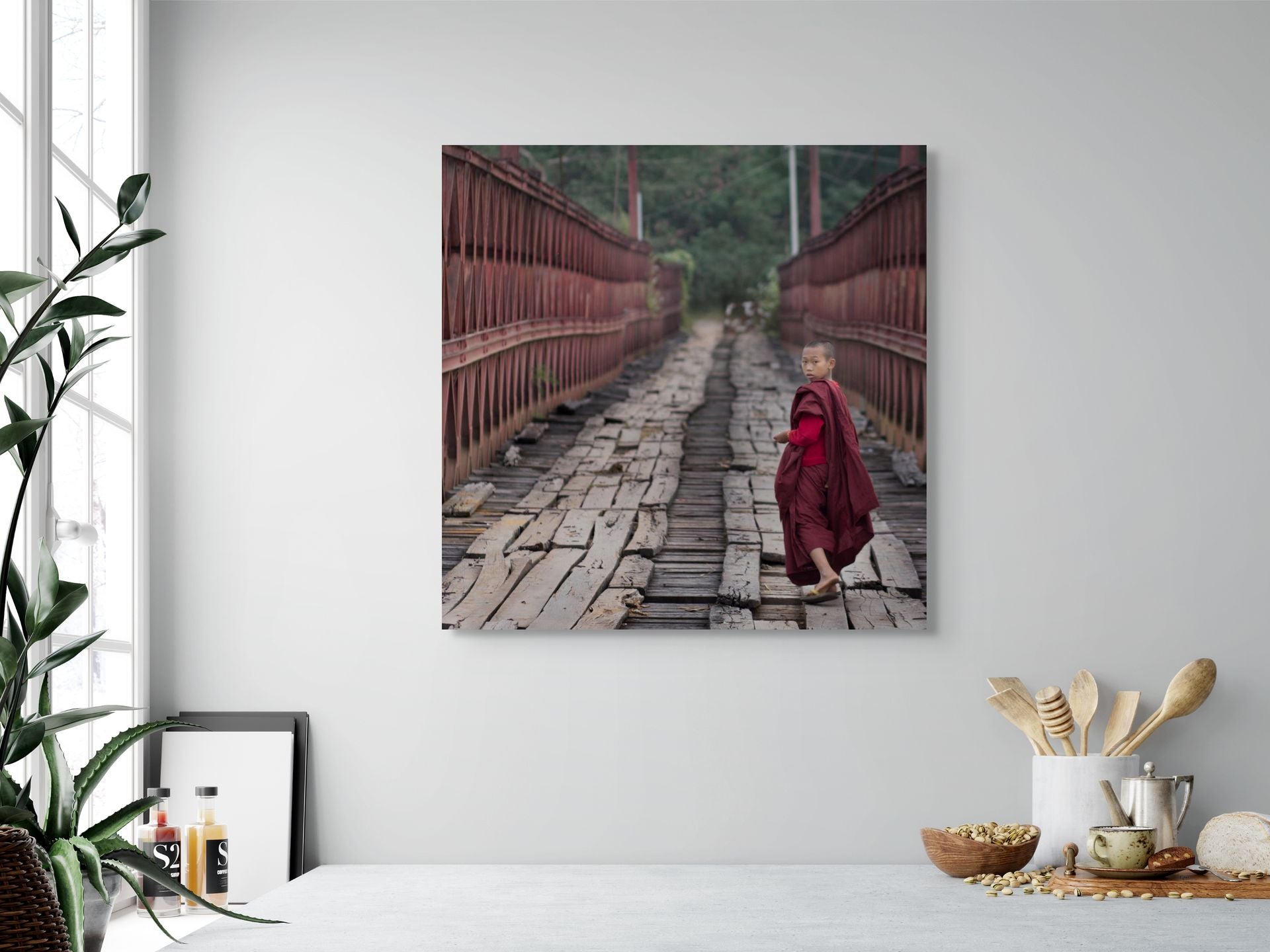 Novice Monk in Myanmar